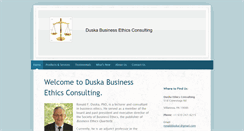 Desktop Screenshot of businessethicszone.com
